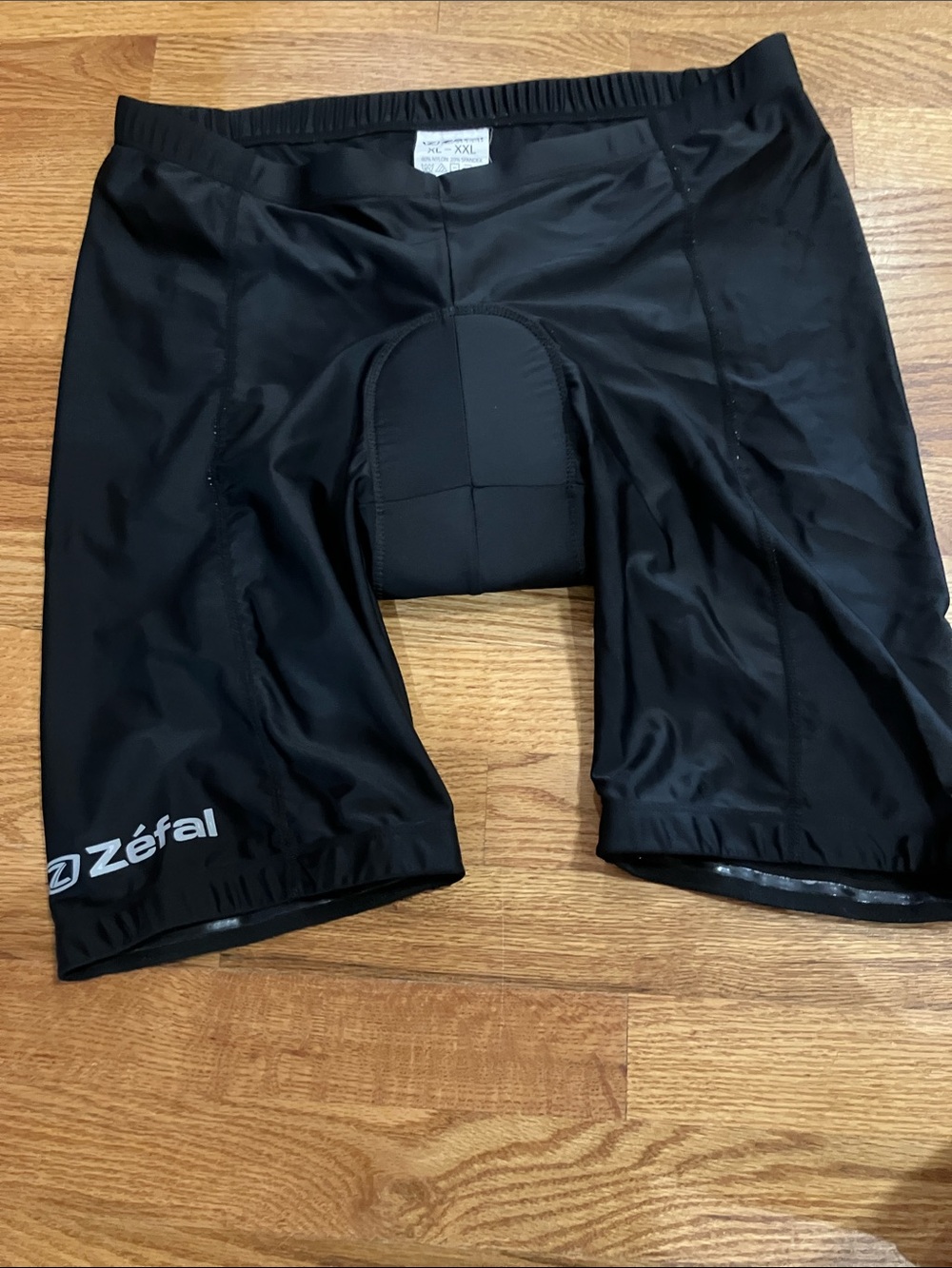 Men's Black Padded Cycling Shorts - Athletic Performance